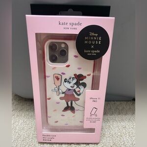 NWT Kate Spade x Disney Minnie Phone Case
 I phone 11 Pro